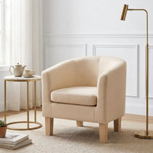 Load image into Gallery viewer, Ryan Linen Armchair - Beige