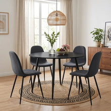Load image into Gallery viewer, Arlo Linen Dining Chair - Set of 4 - Dark Grey
