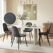 Load image into Gallery viewer, Arlo Linen Dining Chair - Set of 4 - Dark Grey