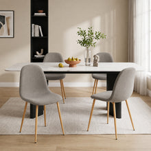 Load image into Gallery viewer, Arlo Linen Dining Chair - Set of 4 - Beige