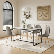 Load image into Gallery viewer, Arlo Linen Dining Chair - Set of 4 - Beige