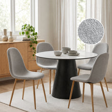 Load image into Gallery viewer, Arlo Linen Dining Chair - Set of 4 - Light Grey