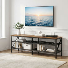 Load image into Gallery viewer, Gambia 1.4m Entertainment Unit - Rustic Brown