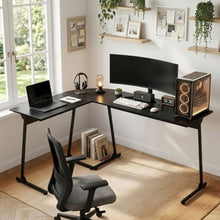 Load image into Gallery viewer, Nordix L-Shaped Computer Corner Desk - Black