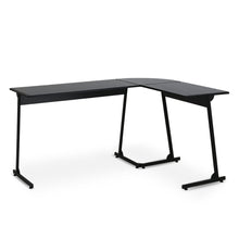 Load image into Gallery viewer, Nordix L-Shaped Computer Corner Desk - Black
