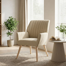 Load image into Gallery viewer, Niva Linen Armchair - Linen Beige