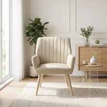 Load image into Gallery viewer, Niva Linen Armchair - Linen Beige