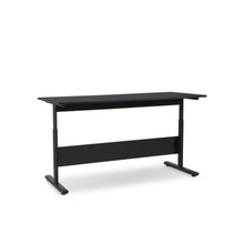 Load image into Gallery viewer, Hector 140cm Height-Adjustable Computer Desk - Black