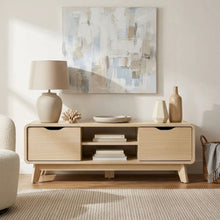 Load image into Gallery viewer, Fredy 1.2m Entertainment Unit - Oak