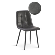 Load image into Gallery viewer, David PU Leather Dining Chair - Set of 4 - Grey