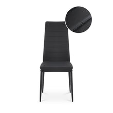 Load image into Gallery viewer, Ethan PU Leather Dining Chair - Set of 4 - Black