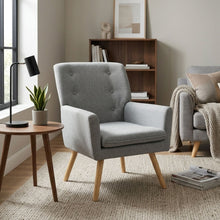 Load image into Gallery viewer, lt11006-lina-armchair-light-grey-6