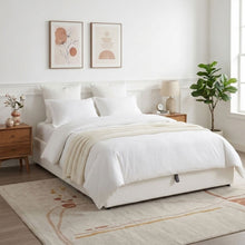 Load image into Gallery viewer, Fomo Double Teddy Gas Lift Bed Frame - White