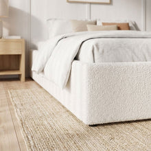Load image into Gallery viewer, Fomo Double Teddy Gas Lift Bed Frame - White