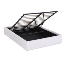 Load image into Gallery viewer, Fomo Double Teddy Gas Lift Bed Frame - White