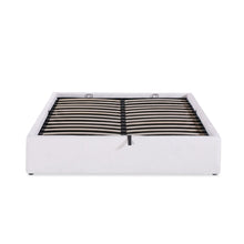 Load image into Gallery viewer, Fomo Double Teddy Gas Lift Bed Frame - White
