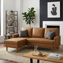 Load image into Gallery viewer, Brynlee 3 Seater Sofa with Left Facing Chaise - Brown