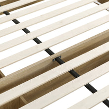 Load image into Gallery viewer, Elda Super King Bed Frame with USB Port &amp; Drawers - Natural