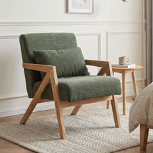 Load image into Gallery viewer, Aalto Velvet Armchair - Dark Green