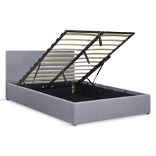 Load image into Gallery viewer, Violet Double Gas Lift Bed Frame - Grey