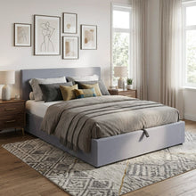 Load image into Gallery viewer, Violet Double Gas Lift Bed Frame - Grey