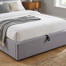 Load image into Gallery viewer, Violet Double Gas Lift Bed Frame - Grey