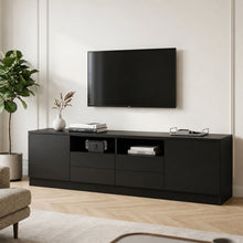 Load image into Gallery viewer, 22590-antler-1-8m-entertainment-unit-black-2606032