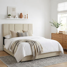 Load image into Gallery viewer, Strada Double Bed Frame with 4 Drawers - Beige