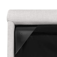 Load image into Gallery viewer, Hauora Double Gas Lift Bed Frame - Beige
