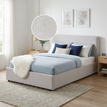 Load image into Gallery viewer, Hauora Double Gas Lift Bed Frame - Beige
