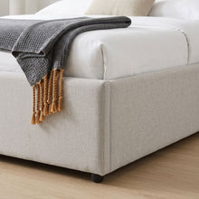Load image into Gallery viewer, Hauora Double Gas Lift Bed Frame - Beige