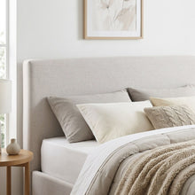Load image into Gallery viewer, Hauora Queen Gas Lift Bed Frame - Beige