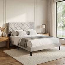 Load image into Gallery viewer, Drift Double Bed Frame - Light Taupe