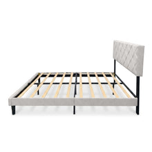 Load image into Gallery viewer, Drift Queen Bed Frame - Light Taupe