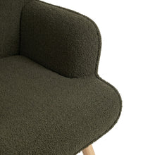 Load image into Gallery viewer, lt11077-emma-armchair-with-ottoman-dark-green-26052114
