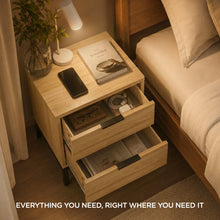 Load image into Gallery viewer, 22269-ocala-wooden-bedside-table-oak-2606113