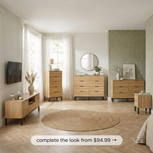 Load image into Gallery viewer, 22270-ocala-1-5m-entertainment-unit-oak-2606115