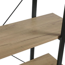 Load image into Gallery viewer, Forge 4-Tier Bookshelf - Natural