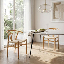 Load image into Gallery viewer, 23921-winter-rope-seat-dining-chair-wishbone-chair-replica-set-of-2-natural-2606154