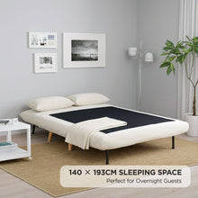 Load image into Gallery viewer, 23792-hastings-2-seater-fold-out-sofa-bed-beige-2606172