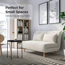Load image into Gallery viewer, 23792-hastings-2-seater-fold-out-sofa-bed-beige-2606173