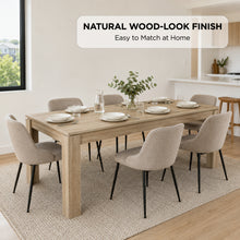 Load image into Gallery viewer, Azar Dining Table Rectangle 180 X 90cm - Natural