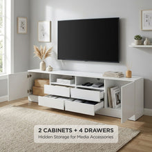 Load image into Gallery viewer, Antler 1.8m Entertainment Unit - White