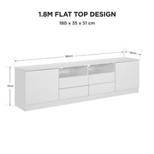 Load image into Gallery viewer, 22007-antler-1-8m-entertainment-unit-white=2606181