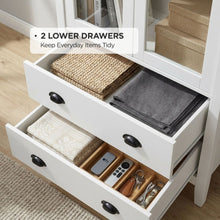 Load image into Gallery viewer, 22695-congo-display-cabinet-with-2-drawer-white-2606184