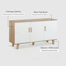 Load image into Gallery viewer, 23152-alton-sideboard-buffet-table-natural-white-2606183