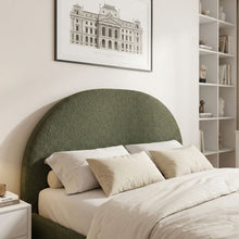 Load image into Gallery viewer, Isabella Queen Gas Lift Bed Frame - Dark Green
