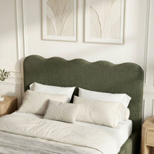 Load image into Gallery viewer, Cove Queen Gas Lift Bed Frame - Dark Green