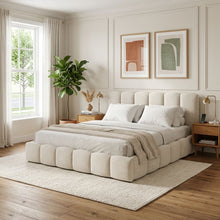 Load image into Gallery viewer, Modu Super King Gas Lift Bed Frame - Beige