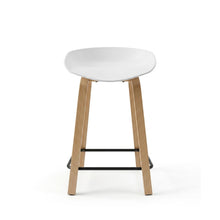 Load image into Gallery viewer, Kai Metal Bar Stool 65cm - Set of 2 - White